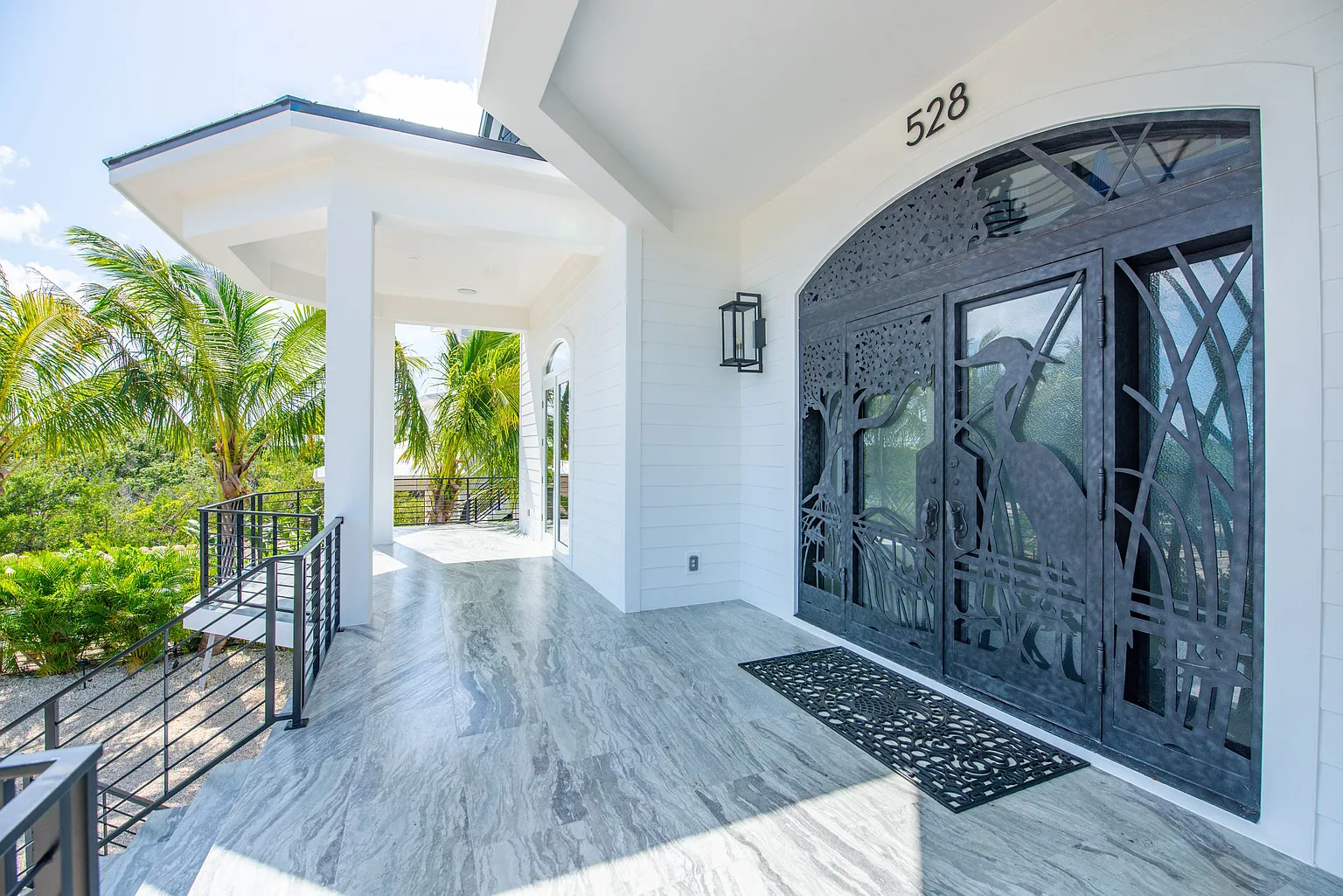 Builder's Dream custom front entry, Florida Keys